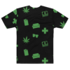 Green Smoke Icon Pattern T-Shirt