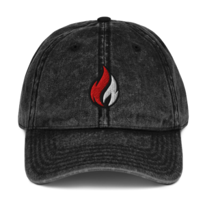 Pocket Smokes Flame Vintage Dad Hat