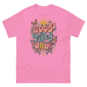 Good Vibes Only Floral T-Shirt