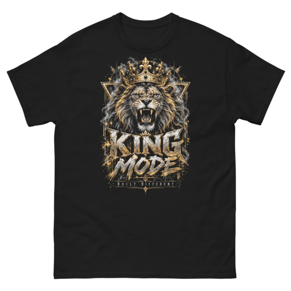 unisex-classic-tee-black-front-6abbf69f67329.jpg KING MODE — Built Different T-Shirt