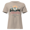 womens-relaxed-t-shirt-heather-stone-front-6ab5eda7eba93.webp Adventure Fuels a Happier Me Women’s T-Shirt