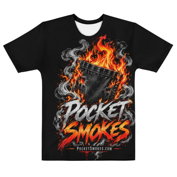 all-over-print-mens-crew-neck-t-shirt-white-front-6abf6e2360457.webp Pocket Smokes – Burning Pocket Graphic T-Shirt