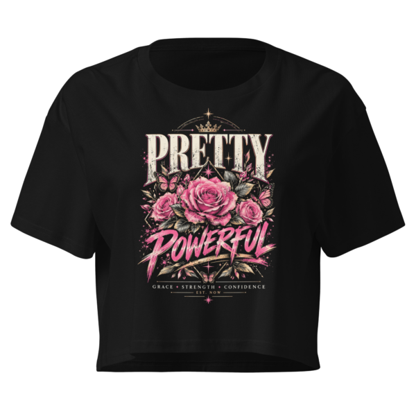 womens-crop-top-black-front-6ac0c2555626d.jpg Pretty Powerful Women’s Crop Top
